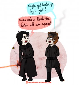 General Hux and Kylo Ren