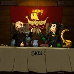 Loki and Floki Vikings