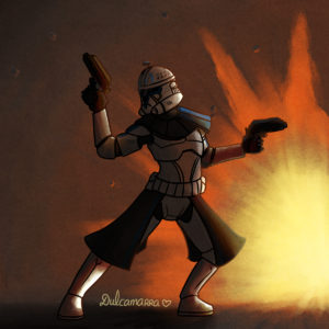 Cool clones don't look at explosions
