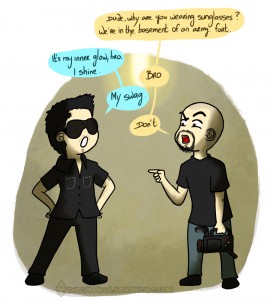 Aaron Goodwin and Zak Bagans