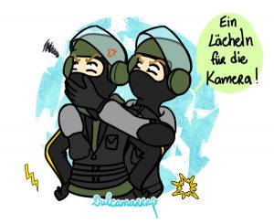 Blitz and Bandit from Rainbow Six Siege