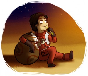 Poe Dameron and BB-8