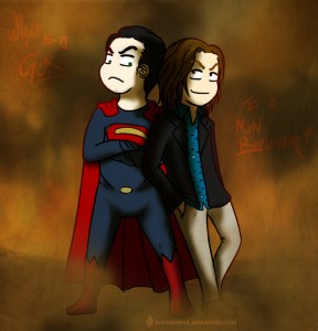 Superman and Lex Luthor