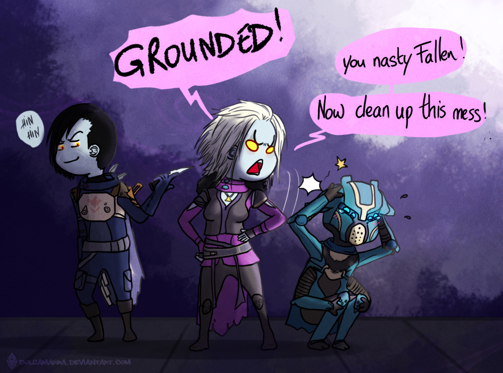 Mara Sov being pissed at a fallen vandal