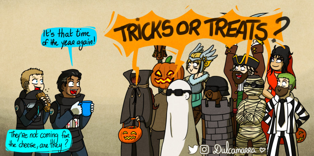 Happy Halloween from the Rainbow Six team !