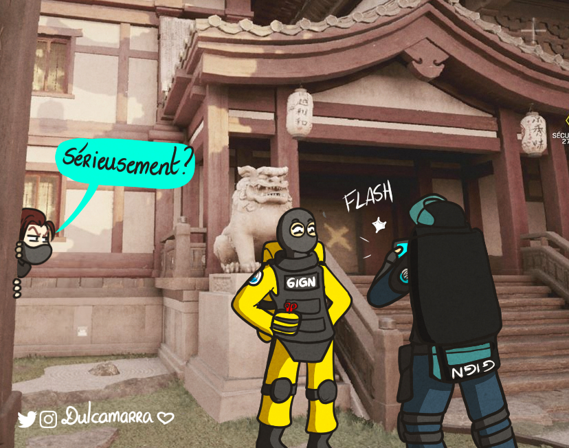 Lion and Montagne being tourists