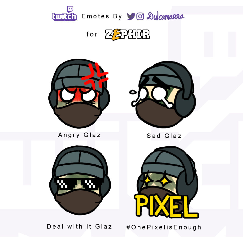 Glaz Twitch emotes