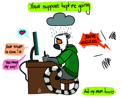 Dulcamarra and her online support