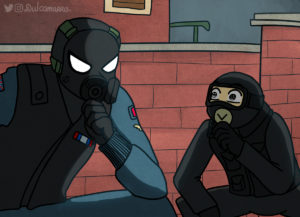Thatcher and baby recruit