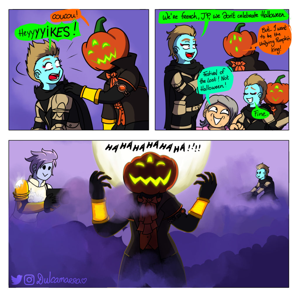 JP being the pumpkin king