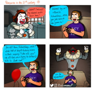 Pennywise the gamer