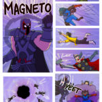 How Magneto's ult should work: he launches it and drags everyone containing metal into the ball, and yeets them
